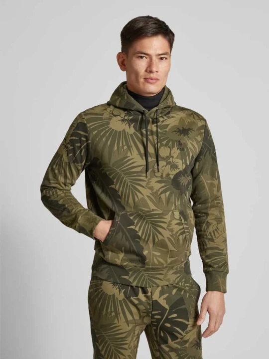 Zdjęcie produktu Bluza z kapturem i kieszenią kangurką Polo Ralph Lauren Khaki