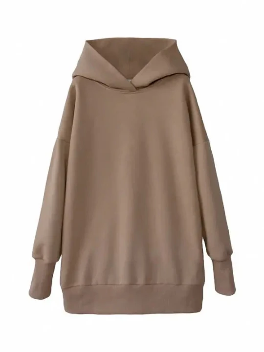 Zdjęcie produktu Bluza z kapturem i kieszeniami damska - LAÏF & Monamon