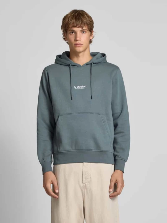 Zdjęcie produktu Bluza z kapturem i nadrukiem z logo model ‘SOHO’ Jack&Jones