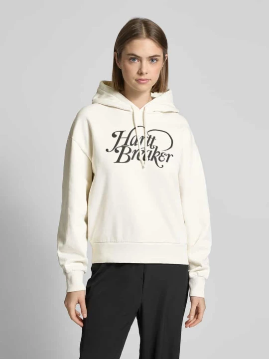 Zdjęcie produktu Bluza z kapturem i nadrukiem z napisem model ‘Harttbreaker’ Carhartt WIP Écru