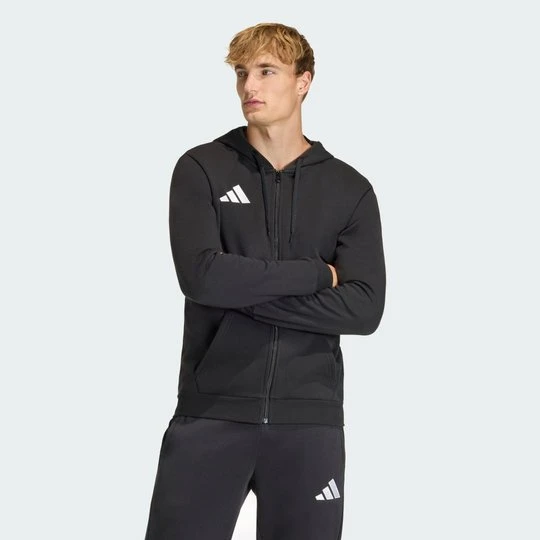 Zdjęcie produktu Bluza z kapturem i suwakiem na całej długości Entrada26 Adidas