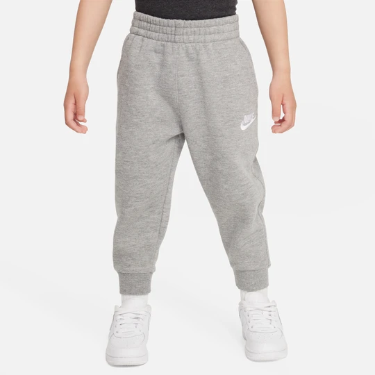 Zdjęcie produktu Bluza z kapturem i zamkiem na całej długości dla maluchów Nike Club Fleece - Szary
