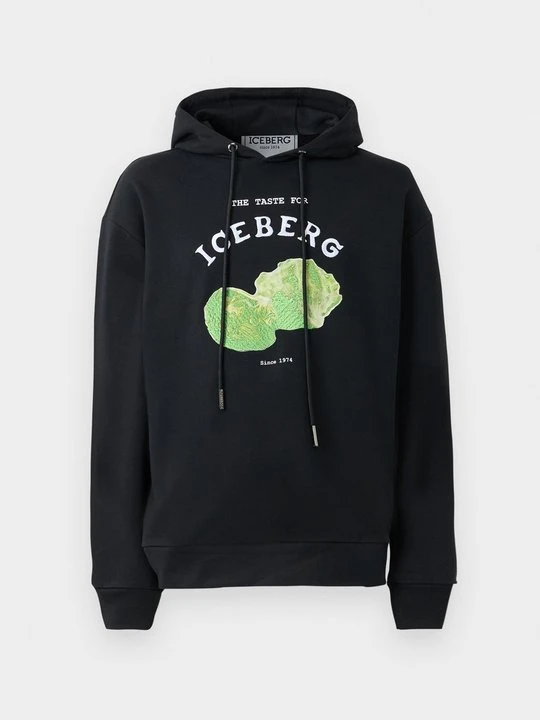 Zdjęcie produktu Bluza z kapturem Iceberg czarny