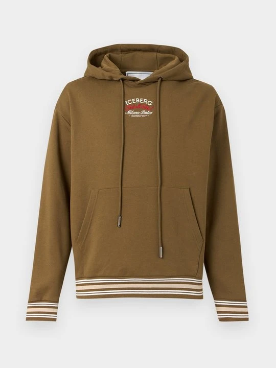 Zdjęcie produktu Bluza z kapturem Iceberg brązowy