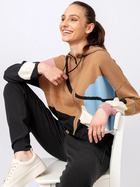 Zdjęcie produktu Bluza z kapturem Ivko tan