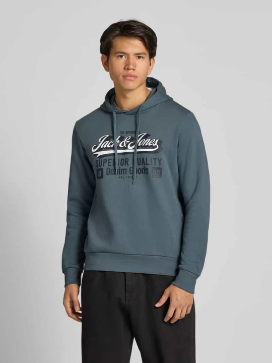 Zdjęcie produktu Bluza z kapturem Jack&Jones Niebieski