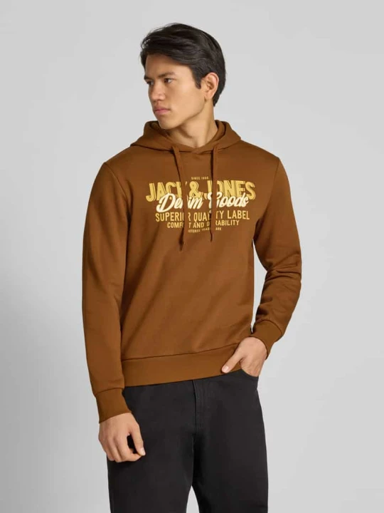 Zdjęcie produktu Bluza z kapturem Jack&Jones Beżowy