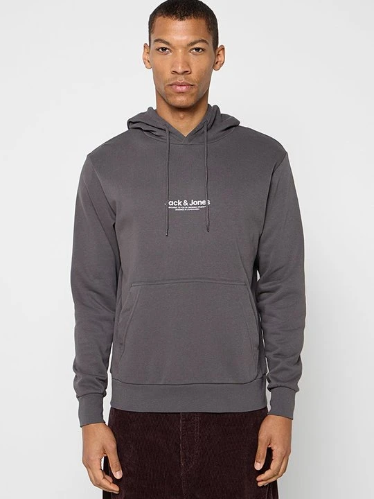 Zdjęcie produktu Bluza z kapturem Jack&Jones ciemnoszary