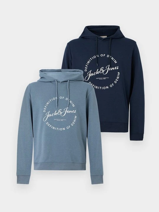 Zdjęcie produktu Bluza z kapturem Jack&Jones granatowy