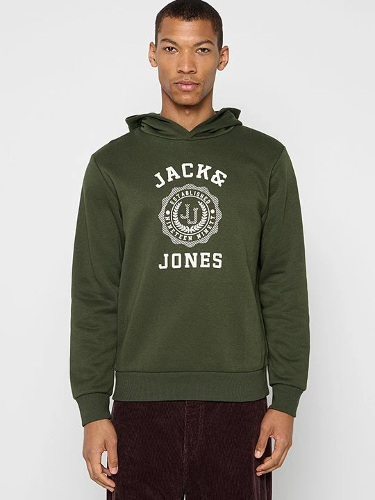 Zdjęcie produktu Bluza z kapturem Jack&Jones zielony