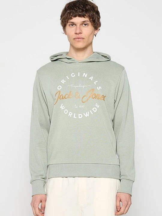 Zdjęcie produktu Bluza z kapturem Jack&Jones zielony