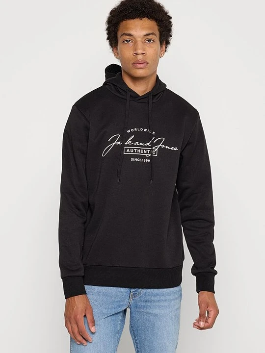 Zdjęcie produktu Bluza z kapturem Jack&Jones czarny