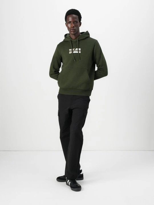 Zdjęcie produktu Bluza z kapturem Jack&Jones ciemnozielony