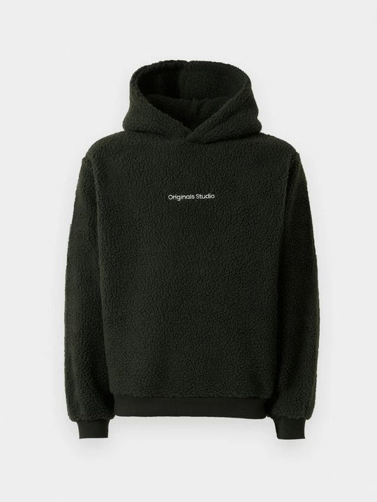 Zdjęcie produktu Bluza z kapturem Jack&Jones ciemnozielony