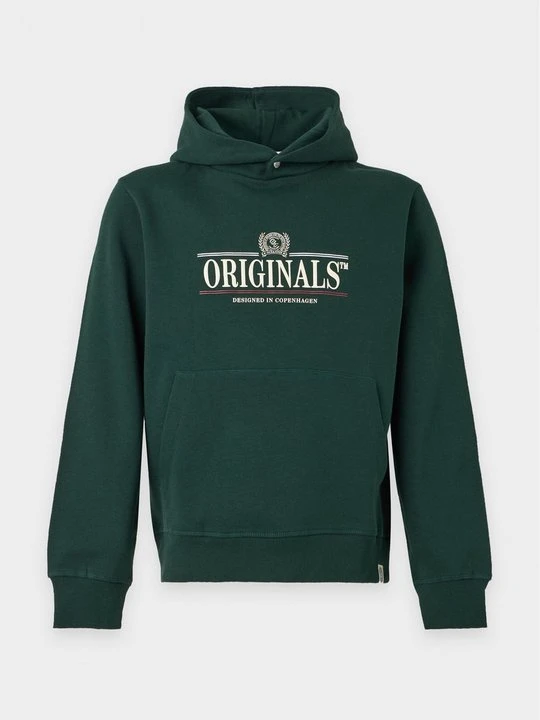 Zdjęcie produktu Bluza z kapturem Jack&Jones ciemnozielony