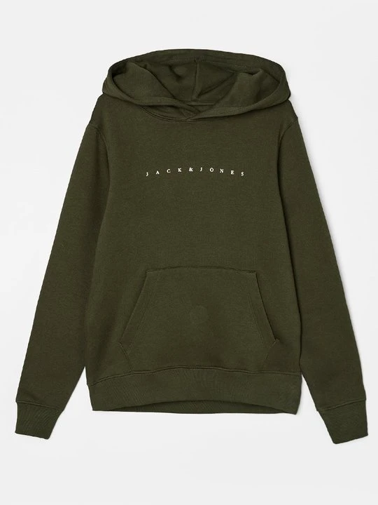 Zdjęcie produktu Bluza z kapturem Jack&Jones ciemnozielony
