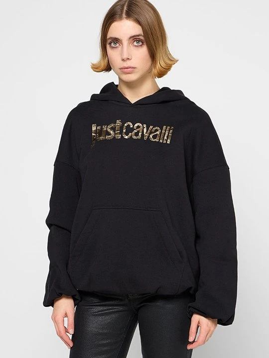 Zdjęcie produktu Bluza z kapturem Just Cavalli czarny