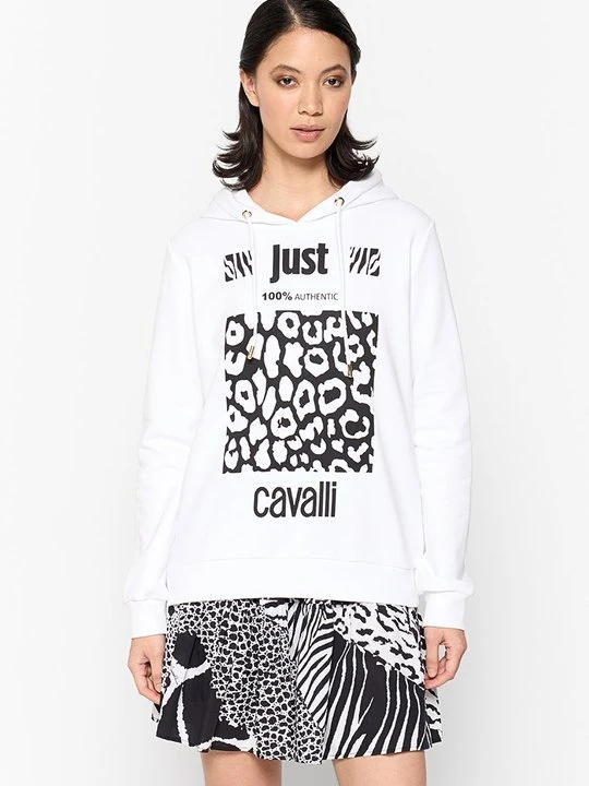 Zdjęcie produktu Bluza z kapturem Just Cavalli biały