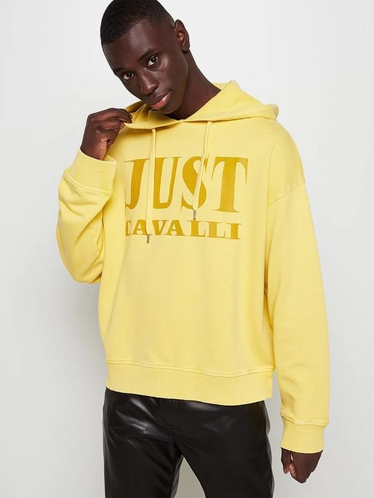 Zdjęcie produktu Bluza z kapturem Just Cavalli żółty