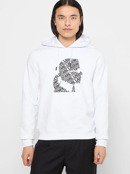 Zdjęcie produktu Bluza z kapturem KARL LAGERFELD biały