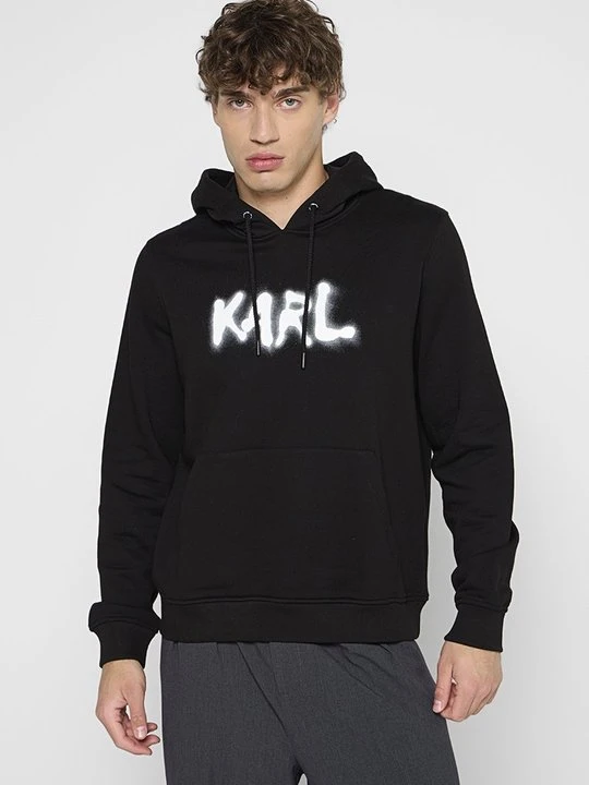 Zdjęcie produktu Bluza z kapturem KARL LAGERFELD czarny