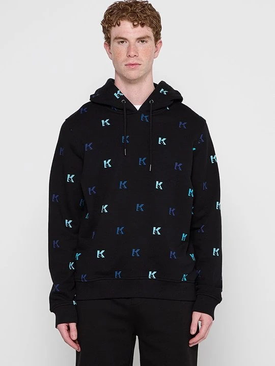 Zdjęcie produktu Bluza z kapturem KARL LAGERFELD granatowy