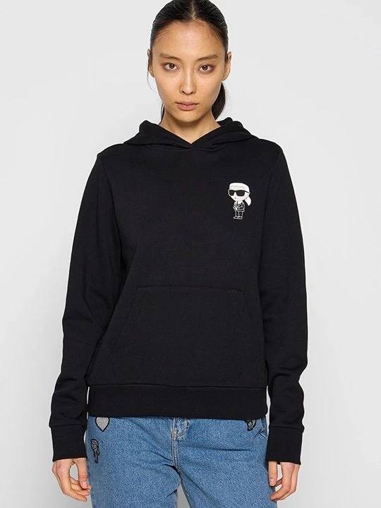 Zdjęcie produktu Bluza z kapturem KARL LAGERFELD czarny