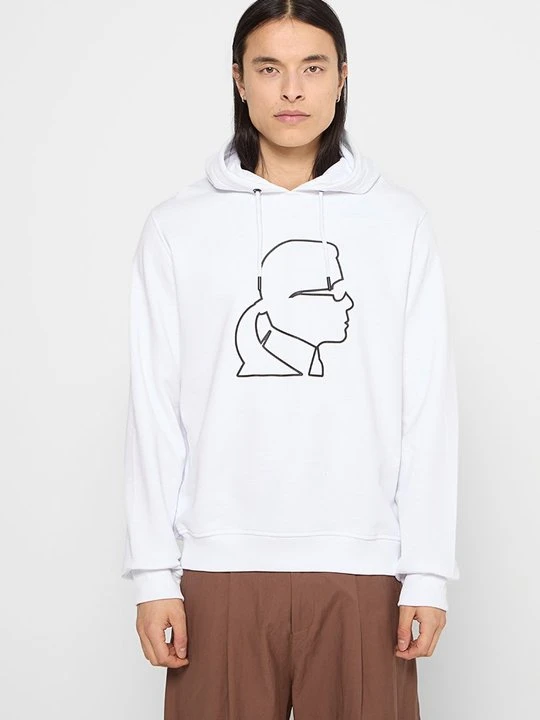 Zdjęcie produktu Bluza z kapturem KARL LAGERFELD biały