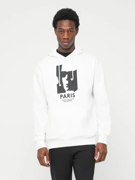Zdjęcie produktu Bluza z kapturem KARL LAGERFELD biały