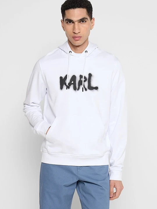Zdjęcie produktu Bluza z kapturem KARL LAGERFELD biały
