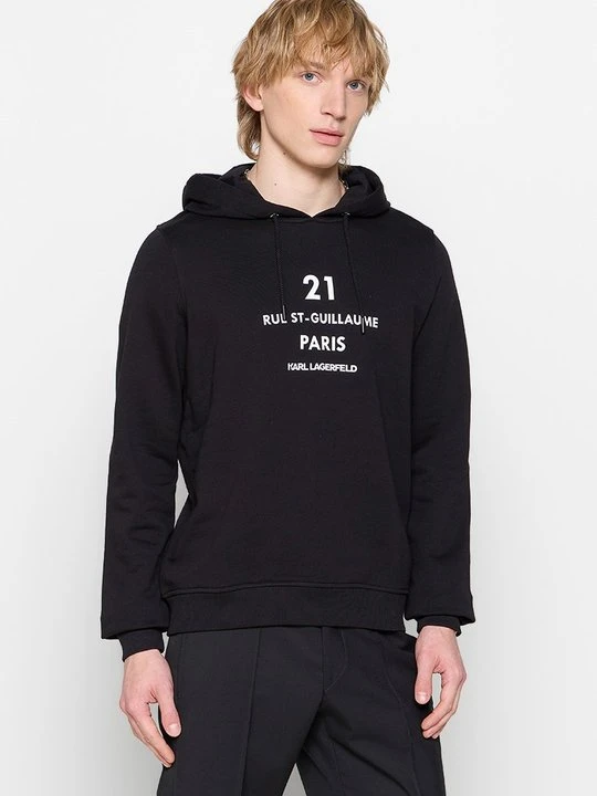 Zdjęcie produktu Bluza z kapturem KARL LAGERFELD czarny