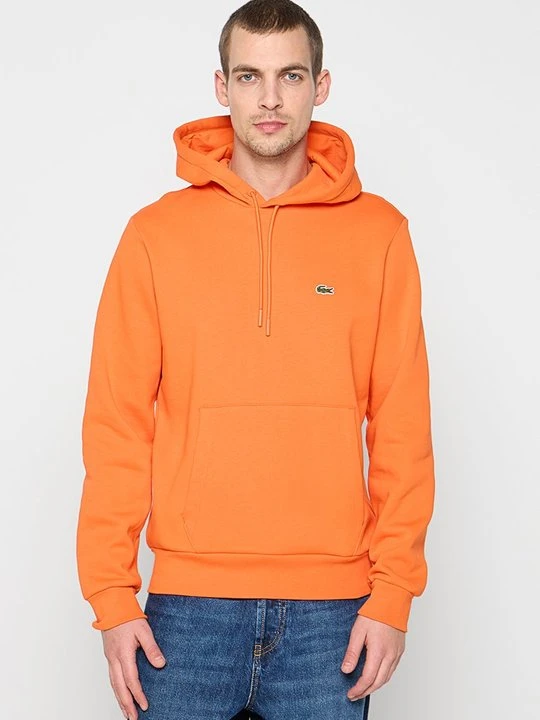 Zdjęcie produktu Bluza z kapturem Lacoste pomarańczowy