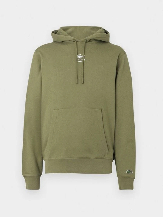 Zdjęcie produktu Bluza z kapturem Lacoste oliwkowy