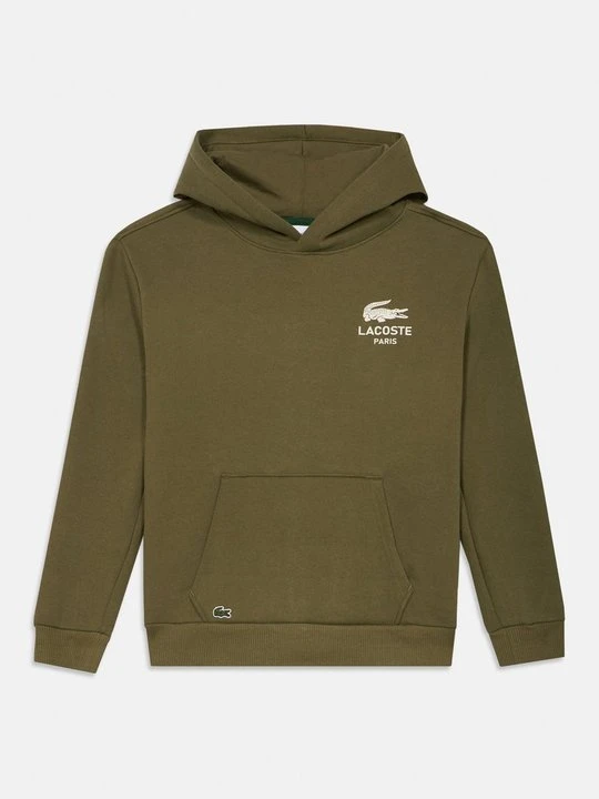 Zdjęcie produktu Bluza z kapturem Lacoste oliwkowy
