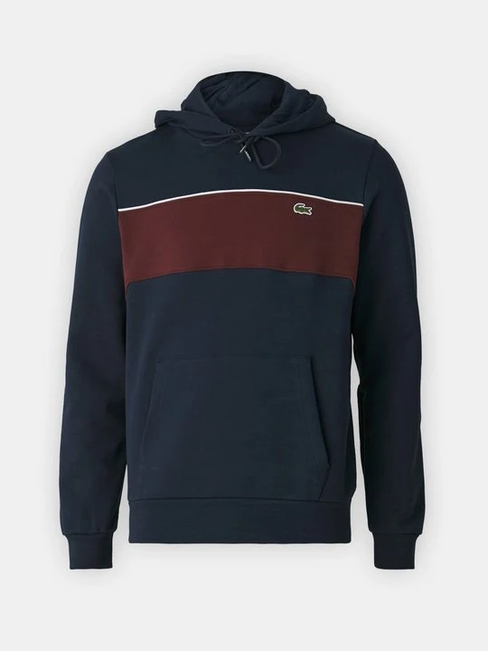 Zdjęcie produktu Bluza z kapturem Lacoste ciemnobrązowy