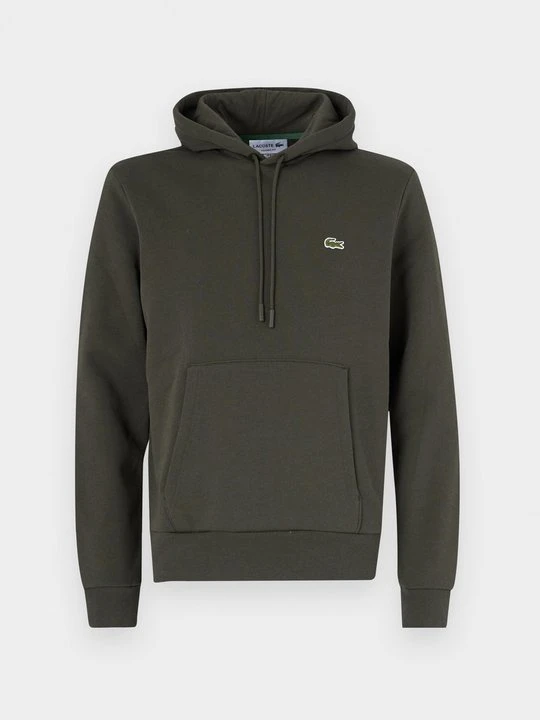 Zdjęcie produktu Bluza z kapturem Lacoste ciemnozielony