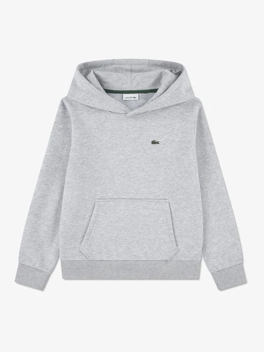 Zdjęcie produktu Bluza z kapturem Lacoste jasnoszary melanż