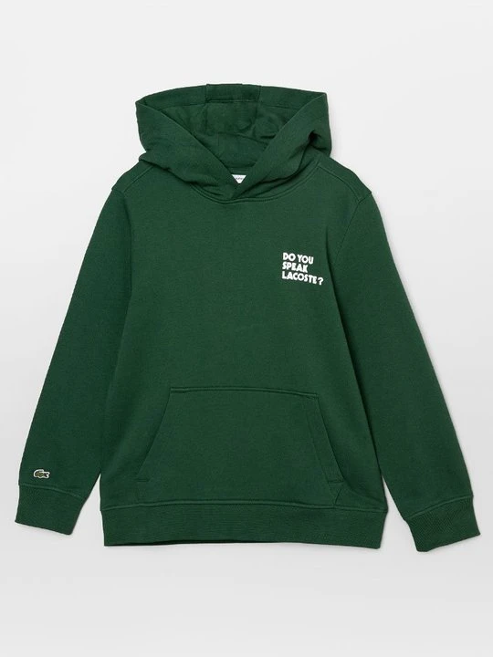 Zdjęcie produktu Bluza z kapturem Lacoste zielony