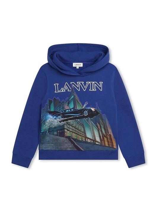 Zdjęcie produktu Bluza z kapturem Lanvin niebieski
