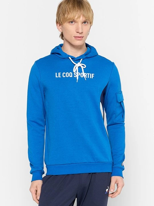 Zdjęcie produktu Bluza z kapturem Le Coq Sportif niebieski