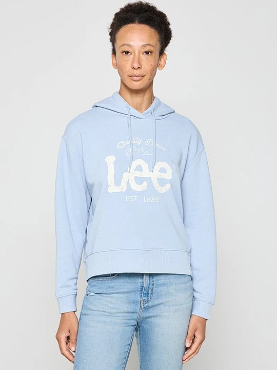 Zdjęcie produktu Bluza z kapturem Lee niebieski