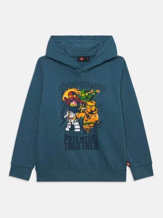 Zdjęcie produktu Bluza z kapturem LEGO petrol