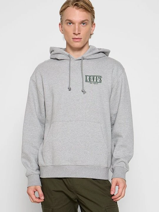 Zdjęcie produktu Bluza z kapturem Levi's szary melanż