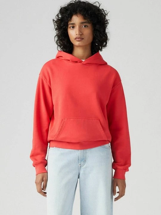 Zdjęcie produktu Bluza z kapturem Levi's czerwony melanż