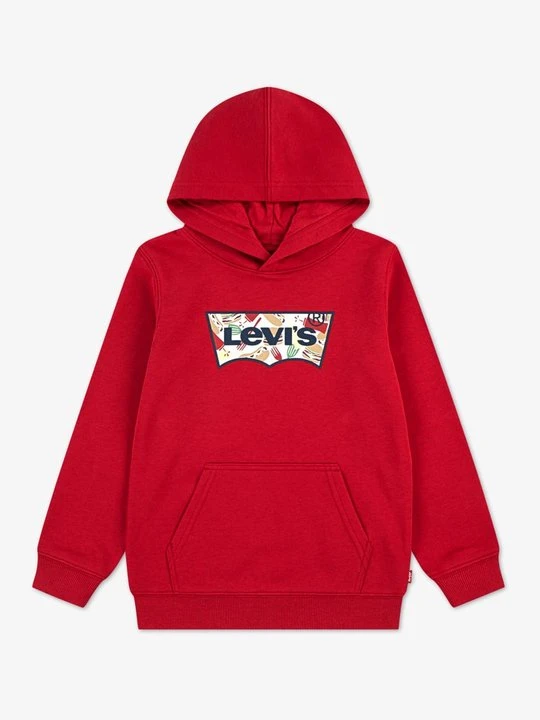 Zdjęcie produktu Bluza z kapturem Levi's czerwony