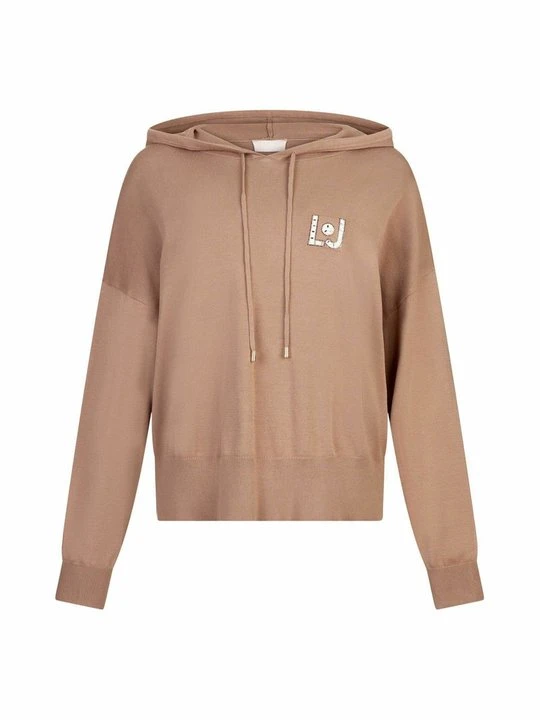 Zdjęcie produktu Bluza z kapturem Liu Jo piaskowy