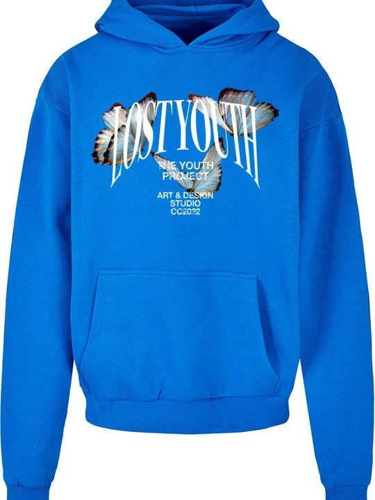 Zdjęcie produktu Bluza z kapturem Lost Youth błękit królewski