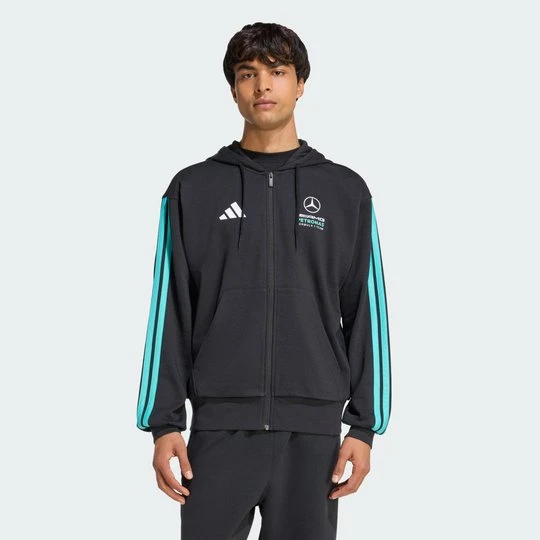 Zdjęcie produktu BLUZA Z KAPTUREM MERCEDES - AMG PETRONAS FORMULA 1 TEAM DNA FULL ZIP Adidas