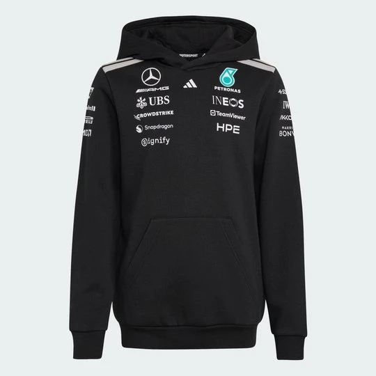 Zdjęcie produktu BLUZA Z KAPTUREM MERCEDES - AMG PETRONAS FORMULA 1 TEAM DRIVER Adidas czarny