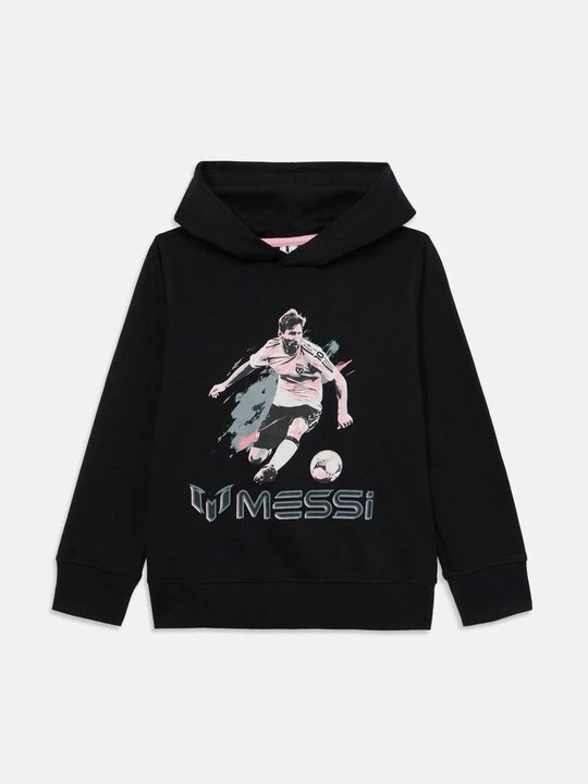 Zdjęcie produktu Bluza z kapturem Messi czarny